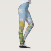 Claude Monet - Der Frühling der Seine Leggings (Rechts)