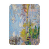 Claude Monet - Der Frühling der Seine Magnet (Vertikal)