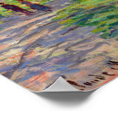 Claude Monet - Der Frühling der Seine Poster (Ecke)