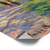 Claude Monet - Der Frühling der Seine Poster (Ecke)