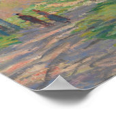 Claude Monet - Der Frühling der Seine Poster (Ecke)