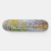 Claude Monet - Der Frühling der Seine Skateboard (Horizontal)