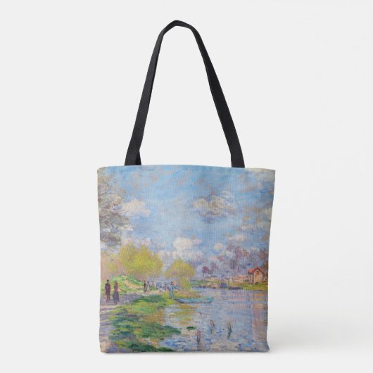 Claude Monet - Der Frühling der Seine Tasche (Rückseite)