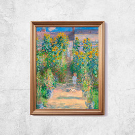 Claude Monet Der Garten der Künstler Sonnenblumen  Poster
