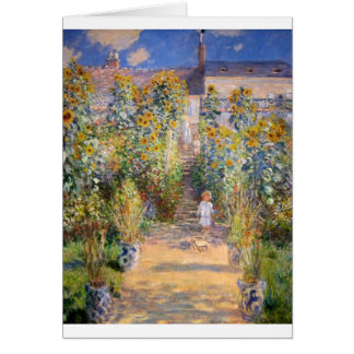 Claude Monet der Garten des Künstlers bei