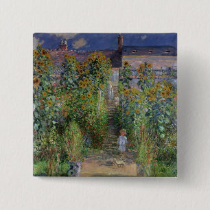 Claude Monet der Garten des Künstlers bei Button