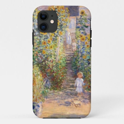 Claude Monet der Garten des Künstlers bei Case-Mate iPhone Hülle (Rückseite)