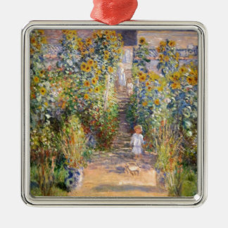 Claude Monet der Garten des Künstlers bei Ornament Aus Metall