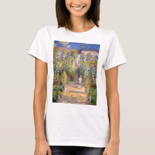 Claude Monet der Garten des Künstlers bei T-Shirt