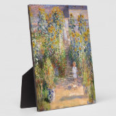 Claude Monet der Garten des Künstlers bei Vétheuil Fotoplatte (Seite)