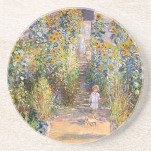 Claude Monet der Garten des Künstlers bei Vétheuil Getränkeuntersetzer