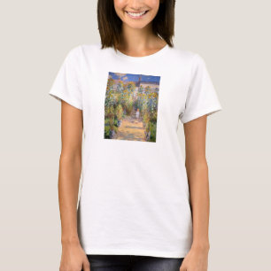 Claude Monet der Garten des Künstlers bei Vétheuil T-Shirt