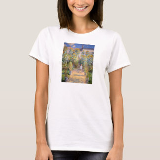 Claude Monet der Garten des Künstlers bei Vétheuil T-Shirt