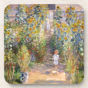 Claude Monet der Garten des Künstlers bei Vétheuil Untersetzer