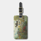 Claude Monet | der Garten des Künstlers in Gepäckanhänger (Vorderseite vertikal)