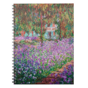 Claude Monet - Der Garten des Künstlers in Giverny Notizblock