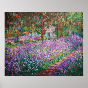 Claude Monet - Der Garten des Künstlers in Giverny Poster