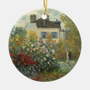 Claude Monet der Garten des Künstlers in Keramikornament
