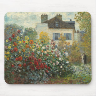 Claude Monet   der Garten des Künstlers in Mousepad