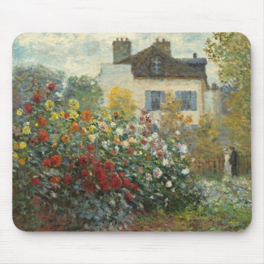 Claude Monet | der Garten des Künstlers in Mousepad (Vorne)