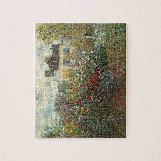 Claude Monet | der Garten des Künstlers in Puzzle (Vertikal)