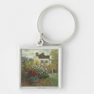 Claude Monet der Garten des Künstlers in Schlüsselanhänger