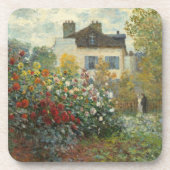 Claude Monet | der Garten des Künstlers in Untersetzer (Vorderseite)