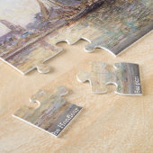 Claude Monet - der Honfleur Seehafen Puzzle (Seite)