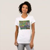 Claude Monet: Der Iris-Garten bei Giverny T-Shirt (Vorne ganz)