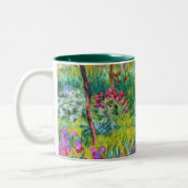Claude Monet: Der Iris-Garten bei Giverny Zweifarbige Tasse (Links)