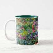 Claude Monet: Der Iris-Garten bei Giverny Zweifarbige Tasse (Links)