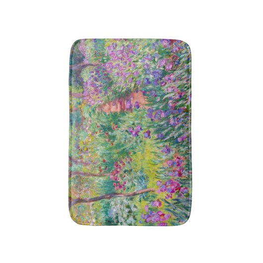 Claude Monet - Der Iris-Garten in Giverny Badematte (Vorderseite Vertikal)