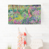Claude Monet - Der Iris-Garten in Giverny Banner (Insitu)