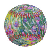 Claude Monet - Der Iris-Garten in Giverny Baseball (Vorderseite)