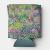 Claude Monet - Der Iris-Garten in Giverny Dosenkühler (Rückseite)