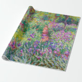 Claude Monet - Der Iris-Garten in Giverny Geschenkpapier (Ungerollt)