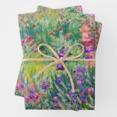 Claude Monet - Der Iris-Garten in Giverny Geschenkpapier Set (Beispiel)