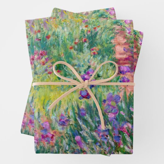 Claude Monet - Der Iris-Garten in Giverny Geschenkpapier Set (Beispiel)