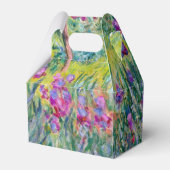 Claude Monet - Der Iris-Garten in Giverny Geschenkschachtel (Rückseite)