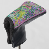 Claude Monet - Der Iris-Garten in Giverny Golf Headcover (3/4 Vorderseite)