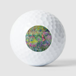 Claude Monet - Der Iris-Garten in Giverny Golfball