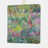 Claude Monet - Der Iris-Garten in Giverny Keramikornament (Links)