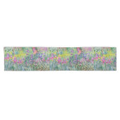 Claude Monet - Der Iris-Garten in Giverny Kurzer Tischläufer (Horizontal)