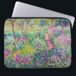 Claude Monet - Der Iris-Garten in Giverny Laptopschutzhülle<br><div class="desc">The Iris Garden at Giverny / The Artist's Garden at Giverny - Claude Monet,  1899-1900</div>