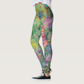 Claude Monet - Der Iris-Garten in Giverny Leggings (Links)