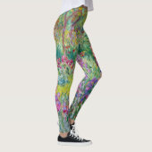 Claude Monet - Der Iris-Garten in Giverny Leggings (Rechts)
