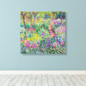 Claude Monet - Der Iris-Garten in Giverny Leinwanddruck (Insitu (Holzboden))