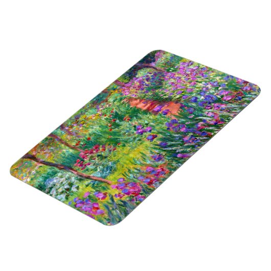Claude Monet: Der Iris-Garten in Giverny Magnet (Linke Seite)
