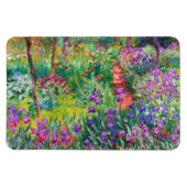 Claude Monet: Der Iris-Garten in Giverny Magnet (Horizontal)