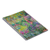 Claude Monet - Der Iris-Garten in Giverny Notizblock (Rechte Seite)